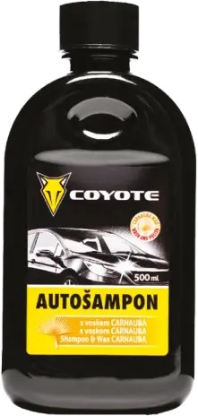 COYOTE Autošampón s voskom 500 ml