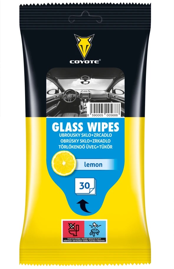 COYOTE Obrúsky na sklo + zrkadlo 30 ks