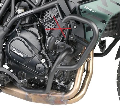 KAPPA KN8717 padací rám BENELLI TRK 702/702 X (23-24)