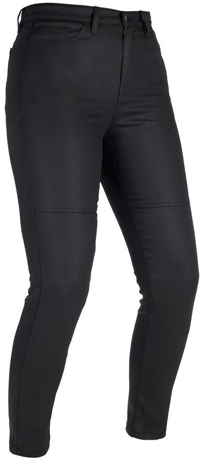 OXFORD skrátené nohavice ORIGINAL APPROVED WAXED JEGGINGS AA, dámske čierne, veľ. 20