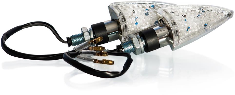 MOTION STUFF LED miniblinkre chrómové/číre