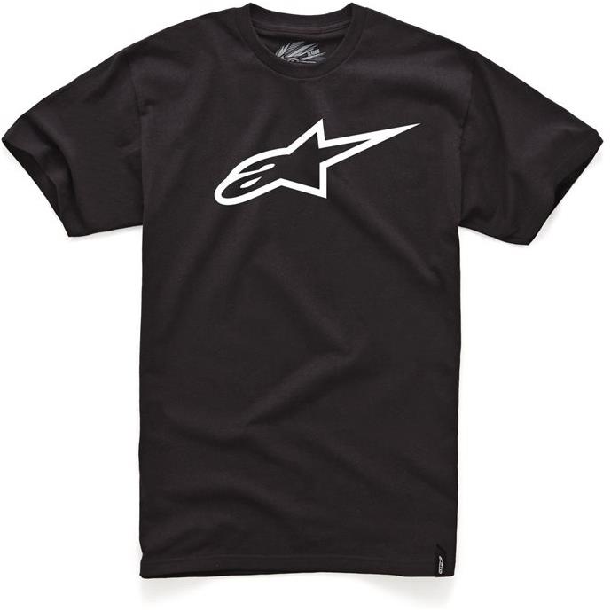 ALPINESTARS tričko AGELESS krátke rukávy, čierne, veľkosť M