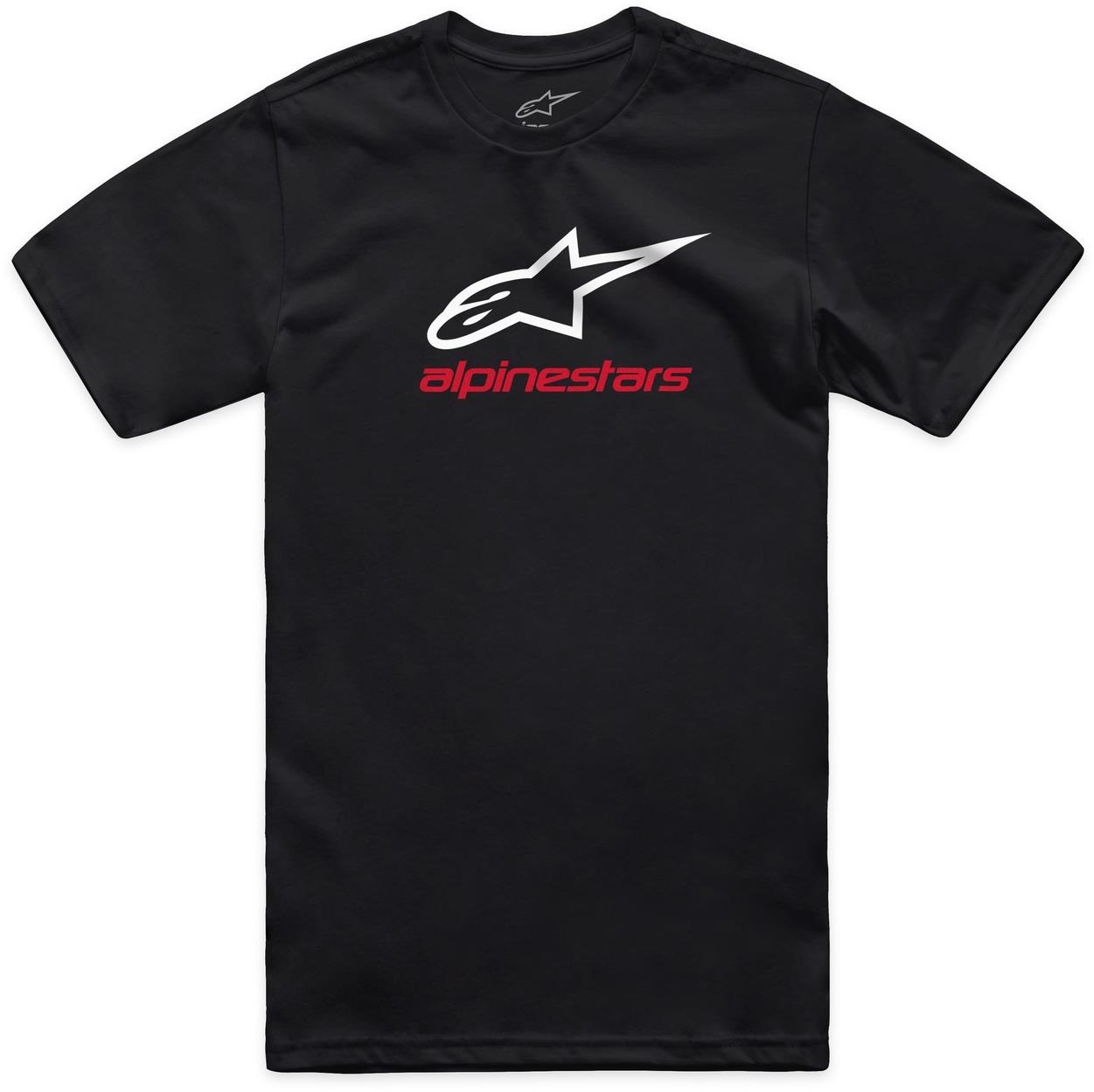 ALPINESTARS tričko ALWAYS 2.0 CSF, čierne/biele/červené, veľkosť L