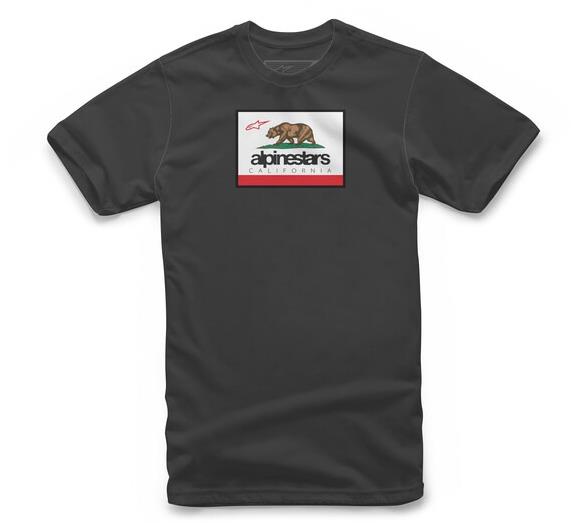ALPINESTARS tričko CALI 2.0 TEE, čierne, veľ. S