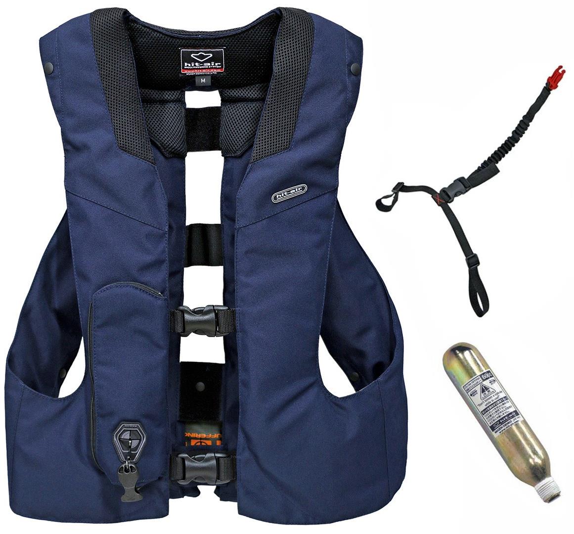 Hit-Air MLV3-H airbag vesta navy modrá jazdecká – Veľkosť: L