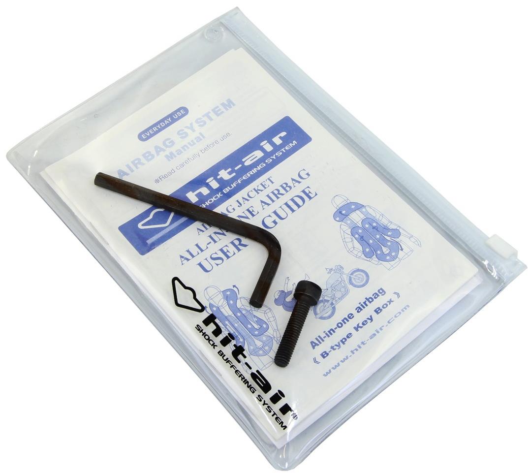 Hit-Air súprava na reaktiváciu CO2 cartridge airbagových bund a viest
