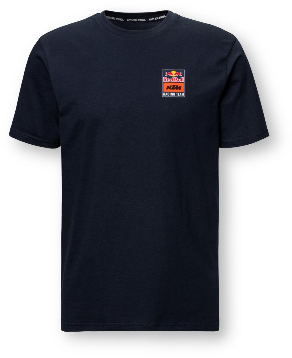 KTM RED BULL tričko BACKPRINT, tmavomodré, veľkosť L