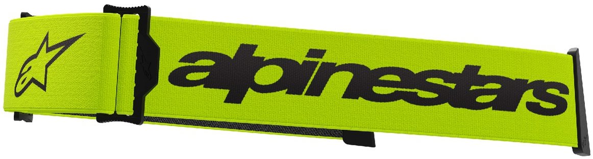 ALPINESTARS náhradný textilný popruh na okuliare SUPERTECH a VISION 8, žltá fluo/čierna