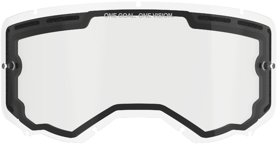ALPINESTARS plexi na okuliare VISION 8/5/3, dvojité antifog číre