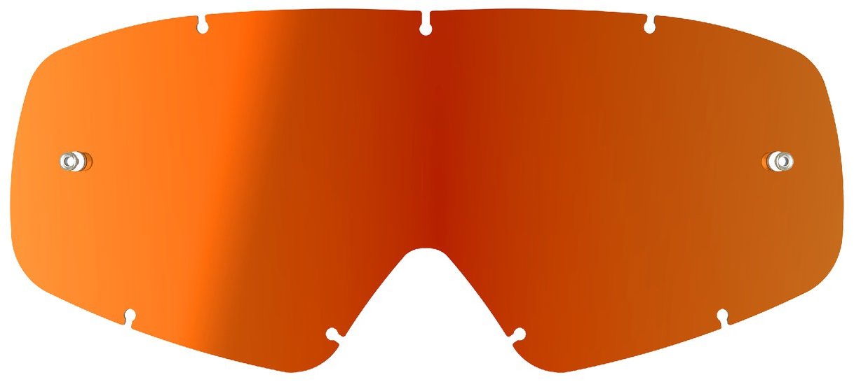 ALPINESTARS plexi na okuliare VISION YOUTH, zrkadlové červené