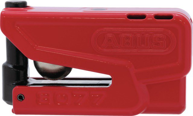 ABUS Granit Detecto XPlus 2.0 s alarmom, priemer strmeňa 13 mm, červený