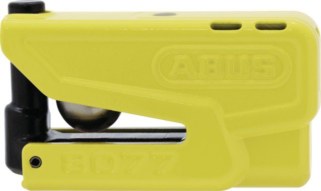 ABUS Granit Detecto XPlus 2.0 s alarmom, priemer strmeňa 13 mm, žltý