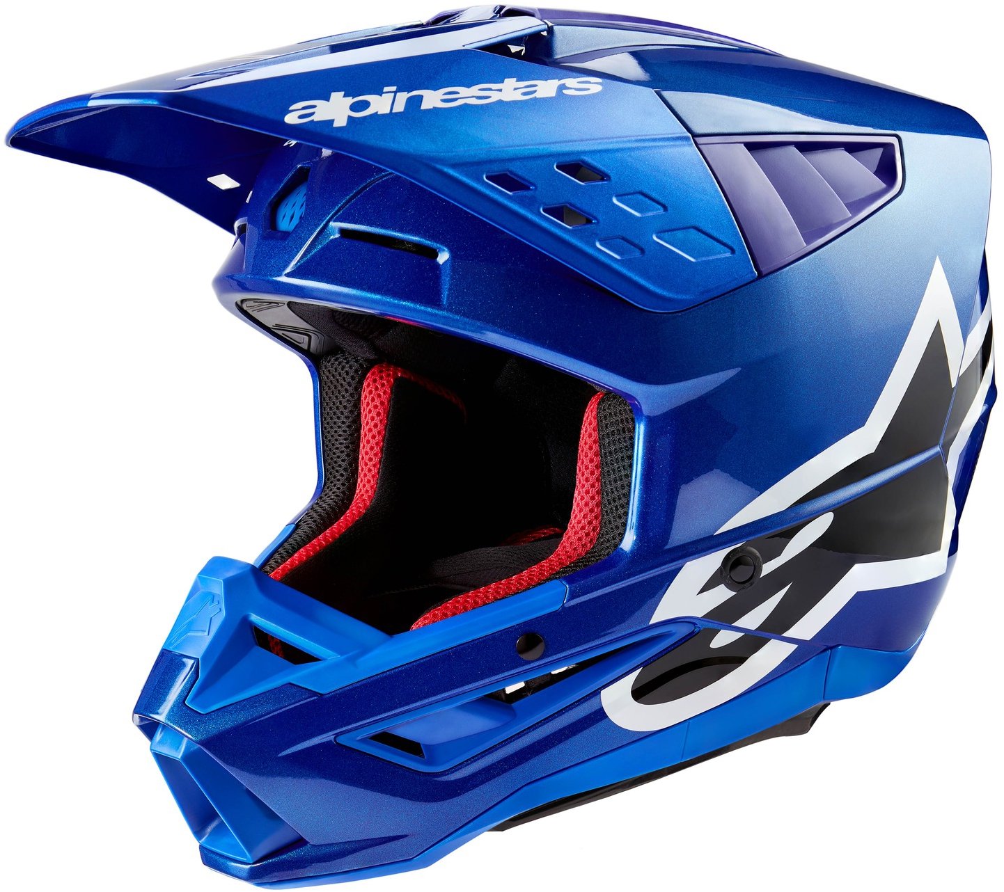 ALPINESTARS prilba S-M5 CORP, 2025, modrá, veľ. S