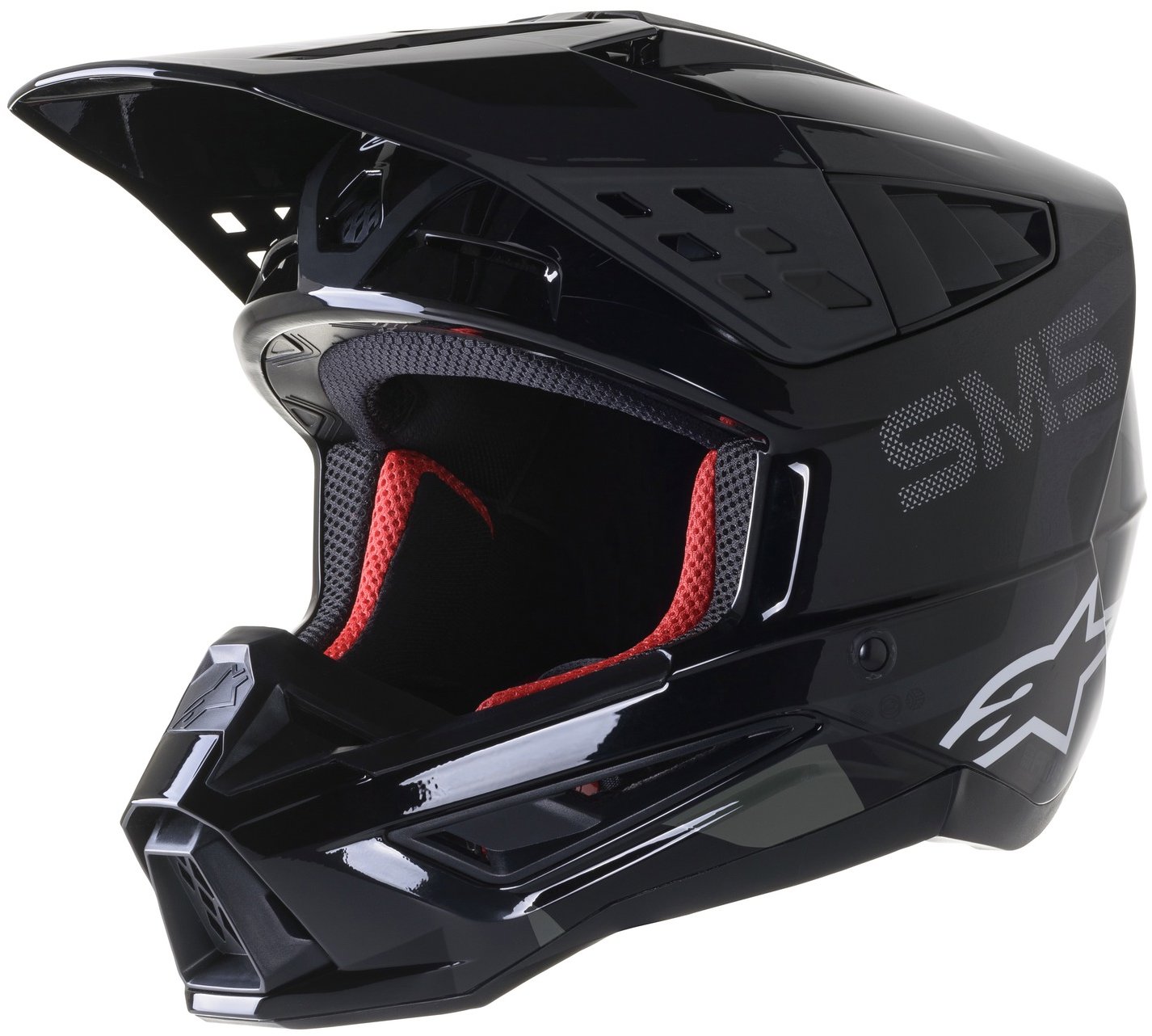 ALPINESTARS prilba S-M5 ROVER, 2023, čierna/antracit maskáčová lesklá, veľ. 2XL