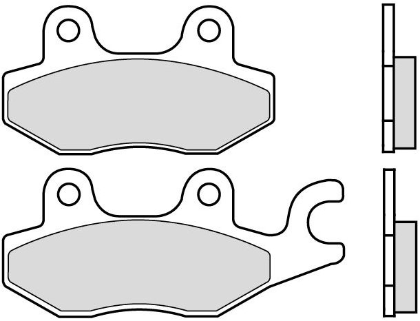 BREMBO Brzdové doštičky 07033XS XS
