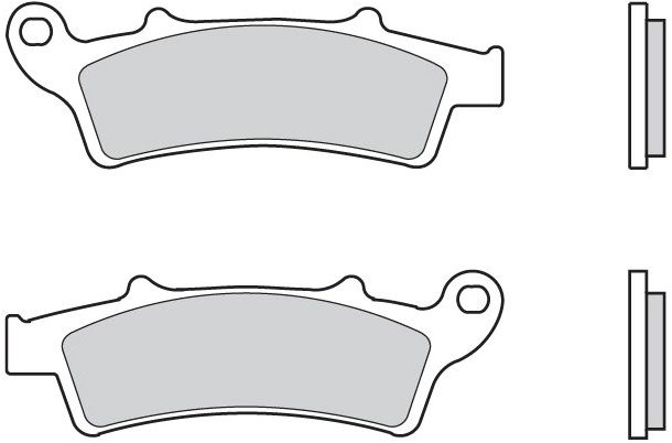 BREMBO Brzdové doštičky 07045XS XS