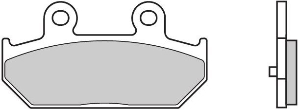 BREMBO Brzdové doštičky 07058XS XS