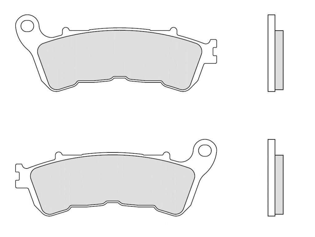 BREMBO Brzdové doštičky 07063XS XS