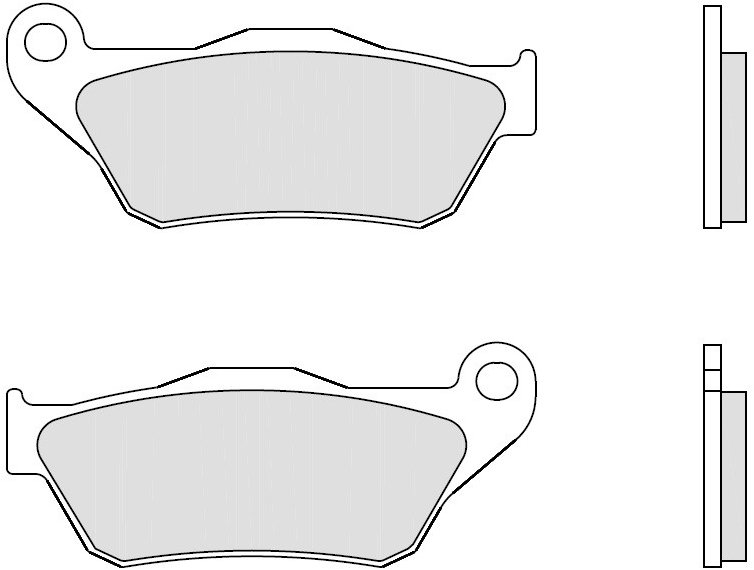 BREMBO Brzdové doštičky 07065XS XS