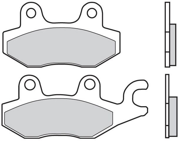 BREMBO Brzdové doštičky 07071XS XS