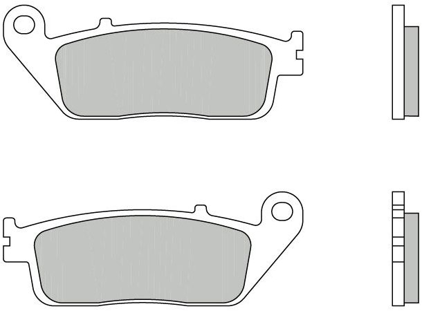 BREMBO Brzdové doštičky 07075XS XS