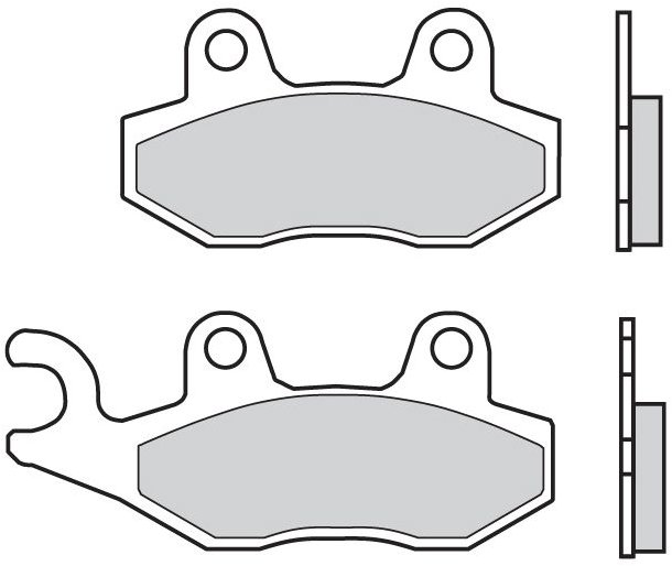BREMBO Brzdové doštičky 07076XS XS