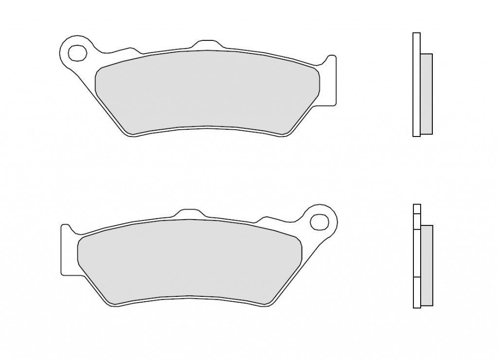 BREMBO Brzdové doštičky 07BB03SA SA