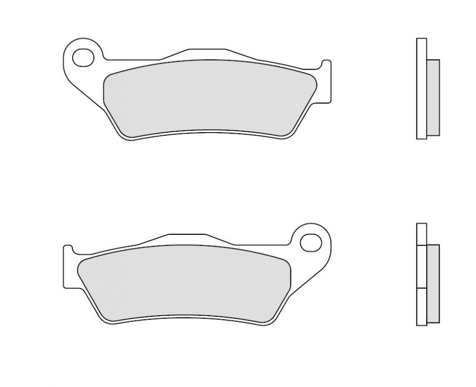 BREMBO Brzdové doštičky 07BB04SP SP