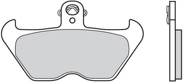 BREMBO Brzdové doštičky 07BB24SA SA