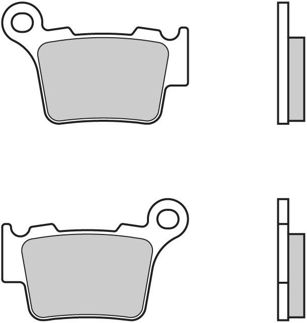 BREMBO Brzdové doštičky 07BB27SD SD