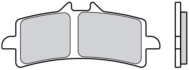 BREMBO Brzdové doštičky 07BB37RC RC