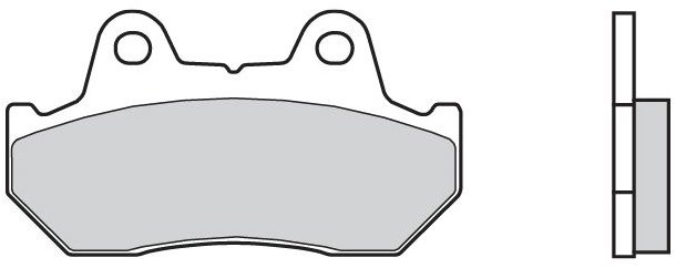 BREMBO Brzdové doštičky 07HO10SA SA