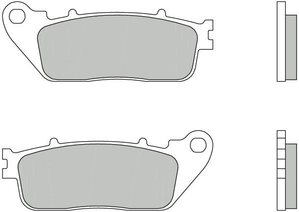 BREMBO Brzdové doštičky 07HO13SP SP
