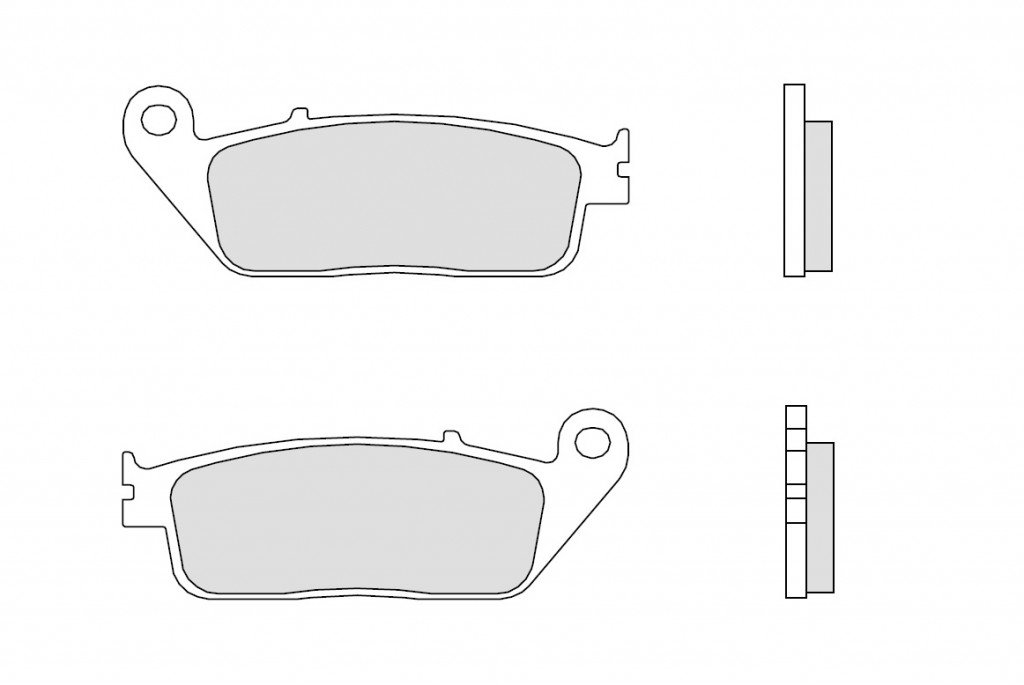 BREMBO Brzdové doštičky 07HO31SP SP