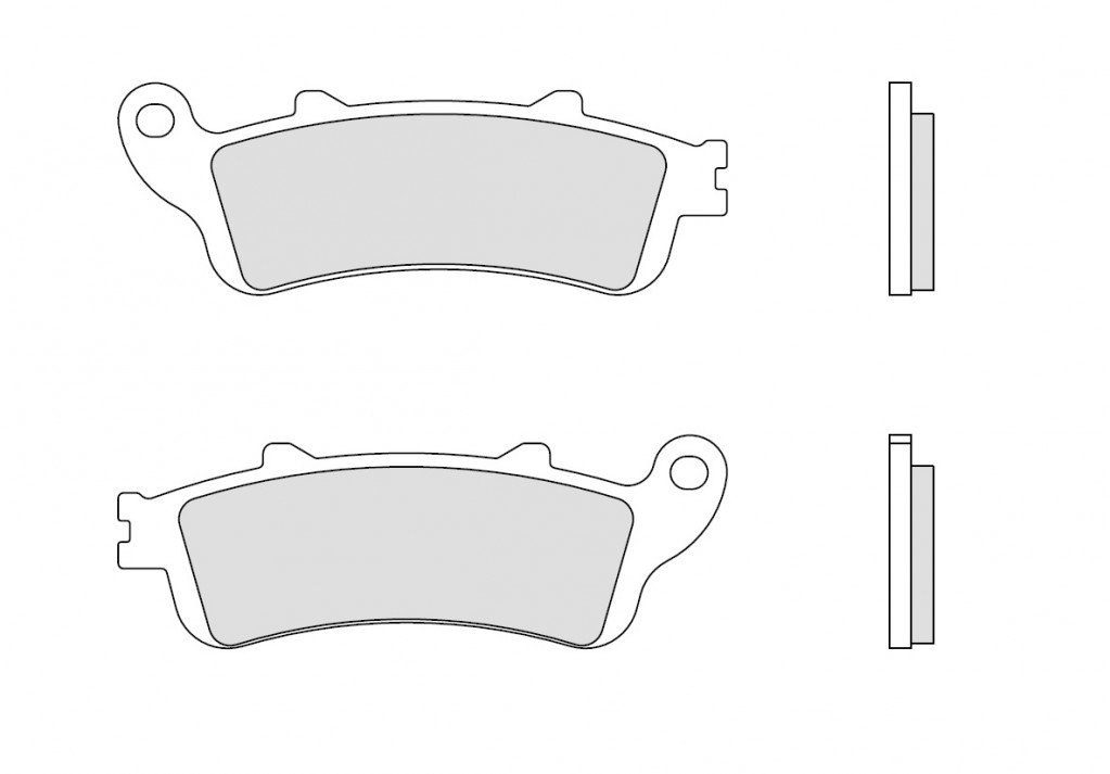 BREMBO Brzdové doštičky 07HO42SA SA