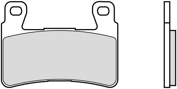 BREMBO Brzdové doštičky 07HO45SA SA