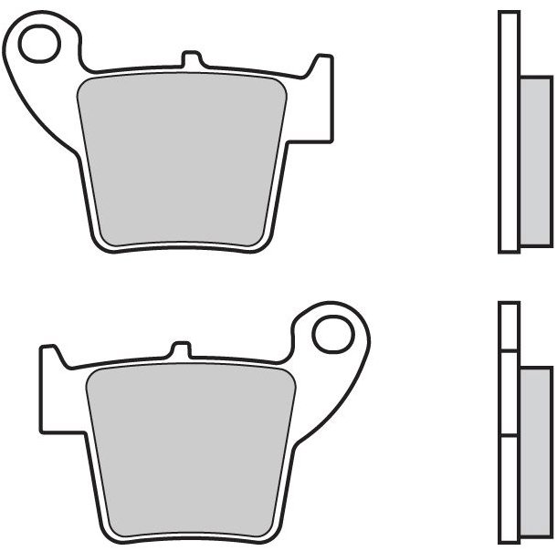 BREMBO Brzdové doštičky 07HO48SX SX