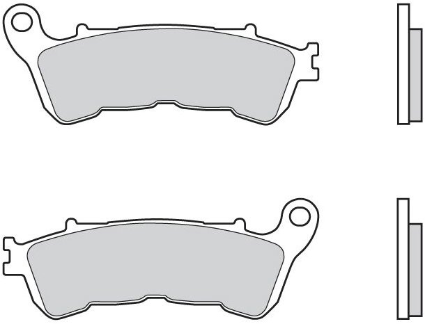 BREMBO Brzdové doštičky 07HO57SA SA