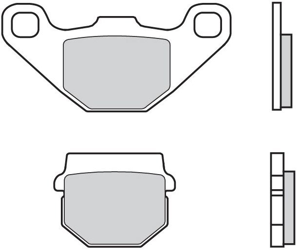 BREMBO Brzdové doštičky 07KA07SD SD