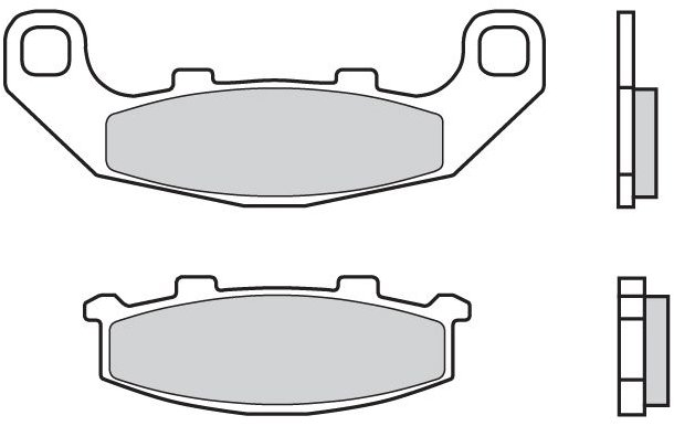 BREMBO Brzdové doštičky 07KA11SA SA