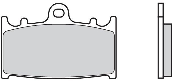 BREMBO Brzdové doštičky 07KA13SA SA