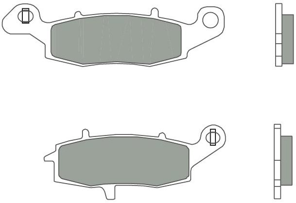 BREMBO Brzdové doštičky 07KA15SP SP