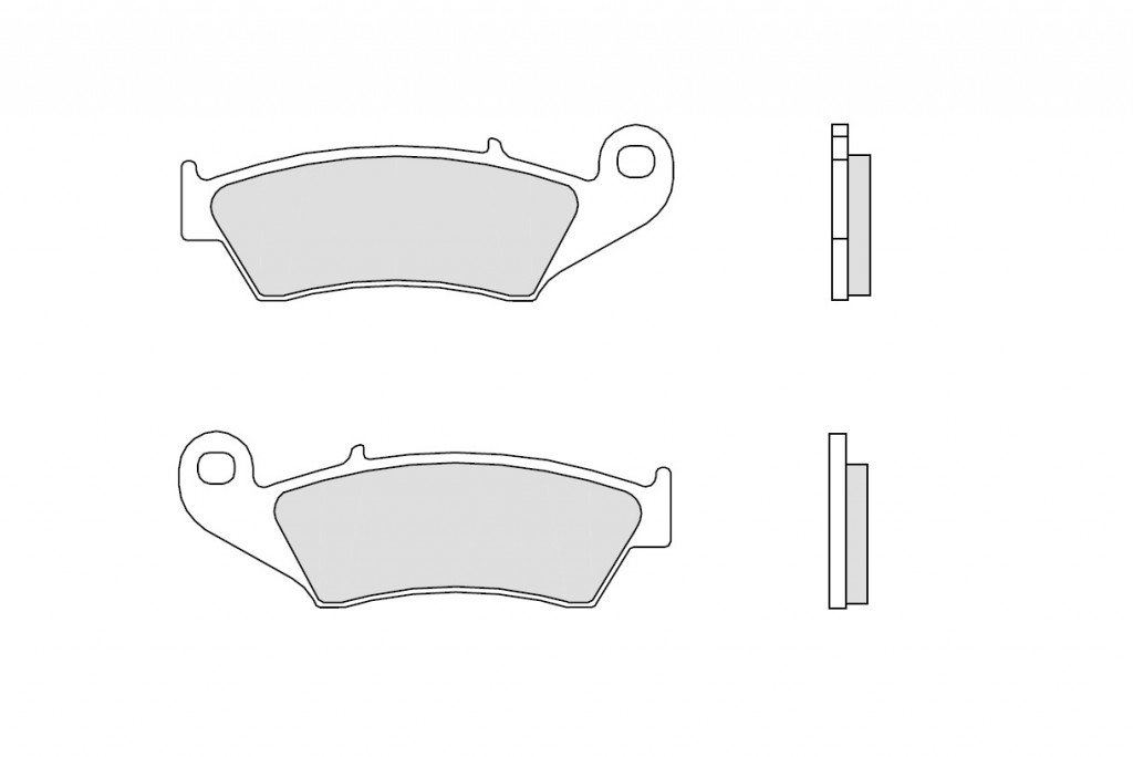 BREMBO Brzdové doštičky 07KA17SD SD