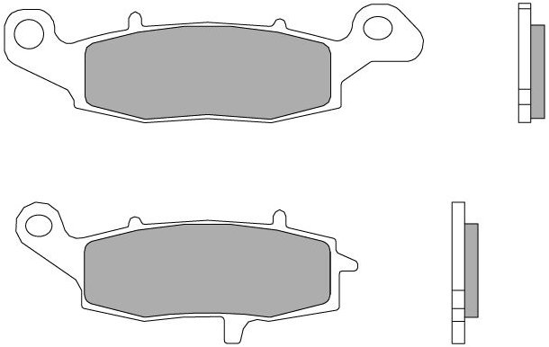 BREMBO Brzdové doštičky 07KA19SA SA