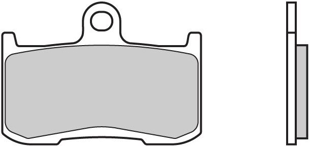 BREMBO Brzdové doštičky 07KA23SA SA