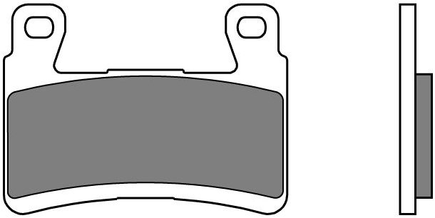 BREMBO Brzdové doštičky 07KA29SA SA