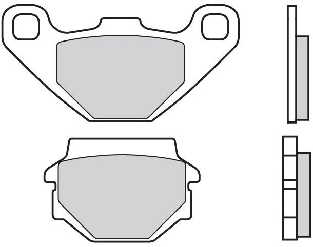 BREMBO Brzdové doštičky 07KS04SD SD