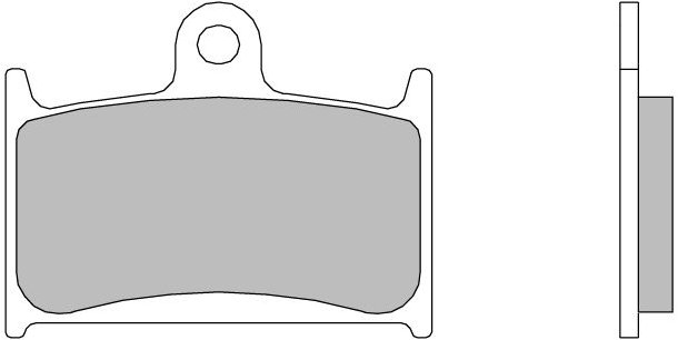 BREMBO Brzdové doštičky 07SU14SA SA