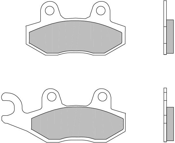 BREMBO Brzdové destičky 07YA21SD SD
