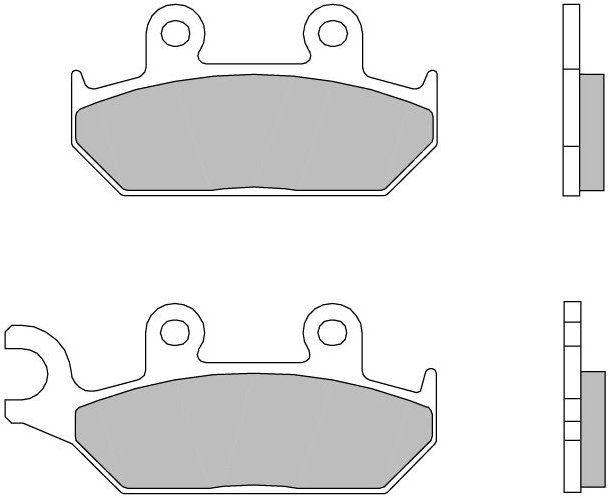 BREMBO Brzdové doštičky 07YA25SA SA